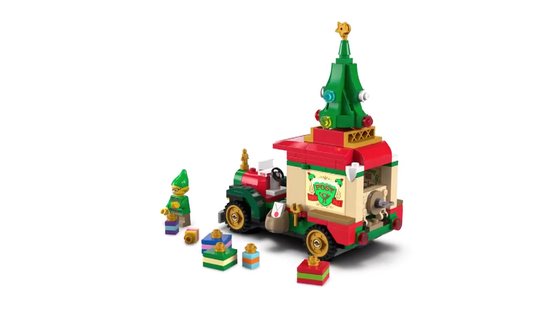 LEGO Bezorgtruck van de Kerstman Kerst Speelgoed om te Knutselen voor Kinderen 40746
