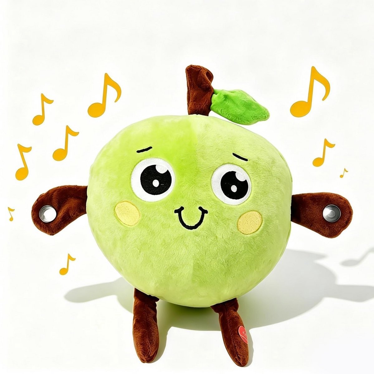 Baby Muzikaal Sensorisch Speelgoed - Interactief Muzikaal Pluchen Speelgoed met Geluiden - Sensorisch Activiteiten Leren Educatief Kinderspeelgoed - Leuk Cadeau voor Kerst en Verjaardag - Geschikt voor Multiplayer Interactie (Gele Banaan) 2 Spelmodi