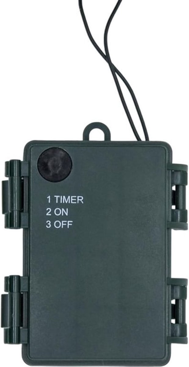 - Decoratieve Slingerlichten - 100 LED Warm Wit - Accu-voeding met Timerfunctie - 1,5 x 1,5 m - Geschikt voor Binnen en Buiten - Sfeervolle ...