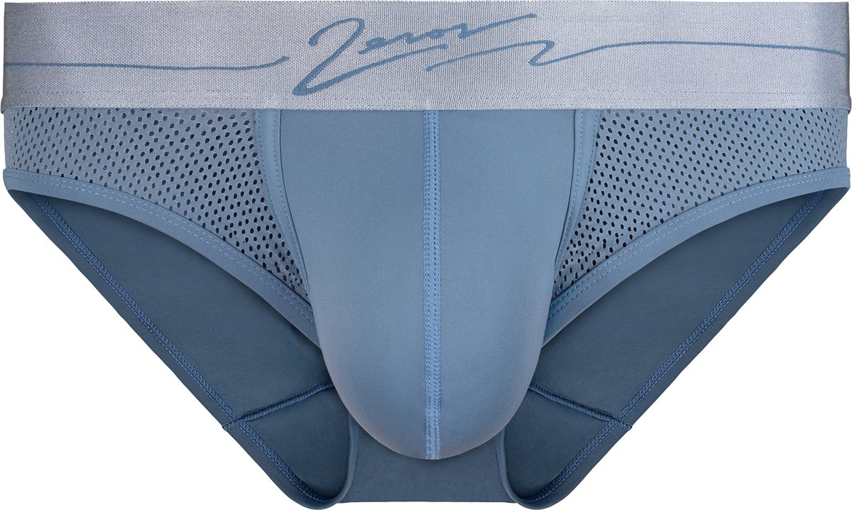 2EROS AKTIV Boreas Brief Faded Denim - MAAT L - Heren Ondergoed - Slip voor Man - Mannen Brief