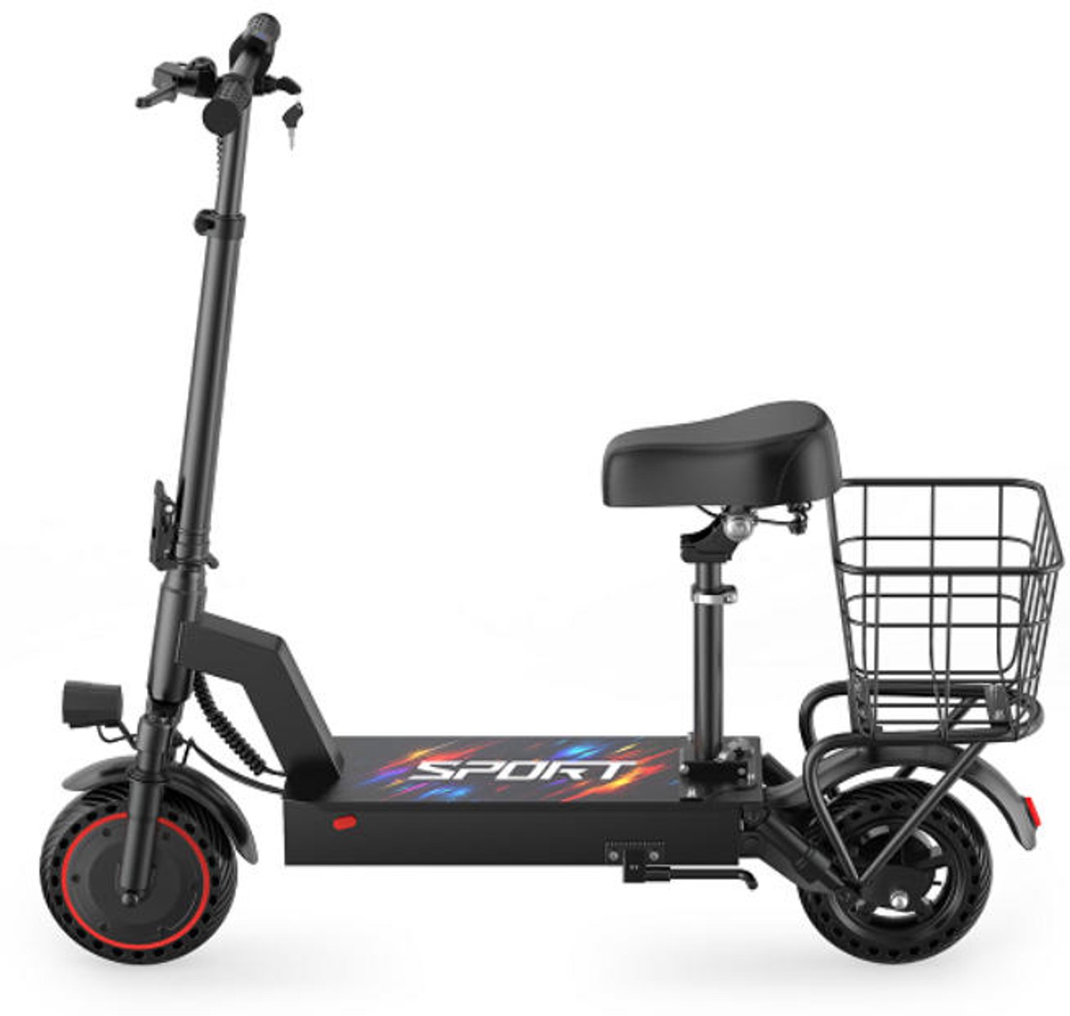 JUICEASE C10 Elektrische Step met Zadel - 37V 7.8AH - 25 km - 250W - 20 km/h - voor Volwassenen
