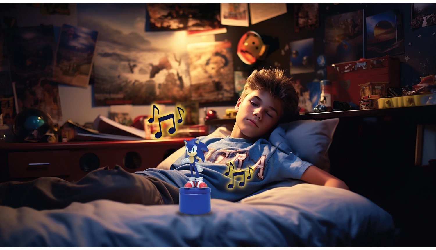 Nachtlampje met speaker Sonic