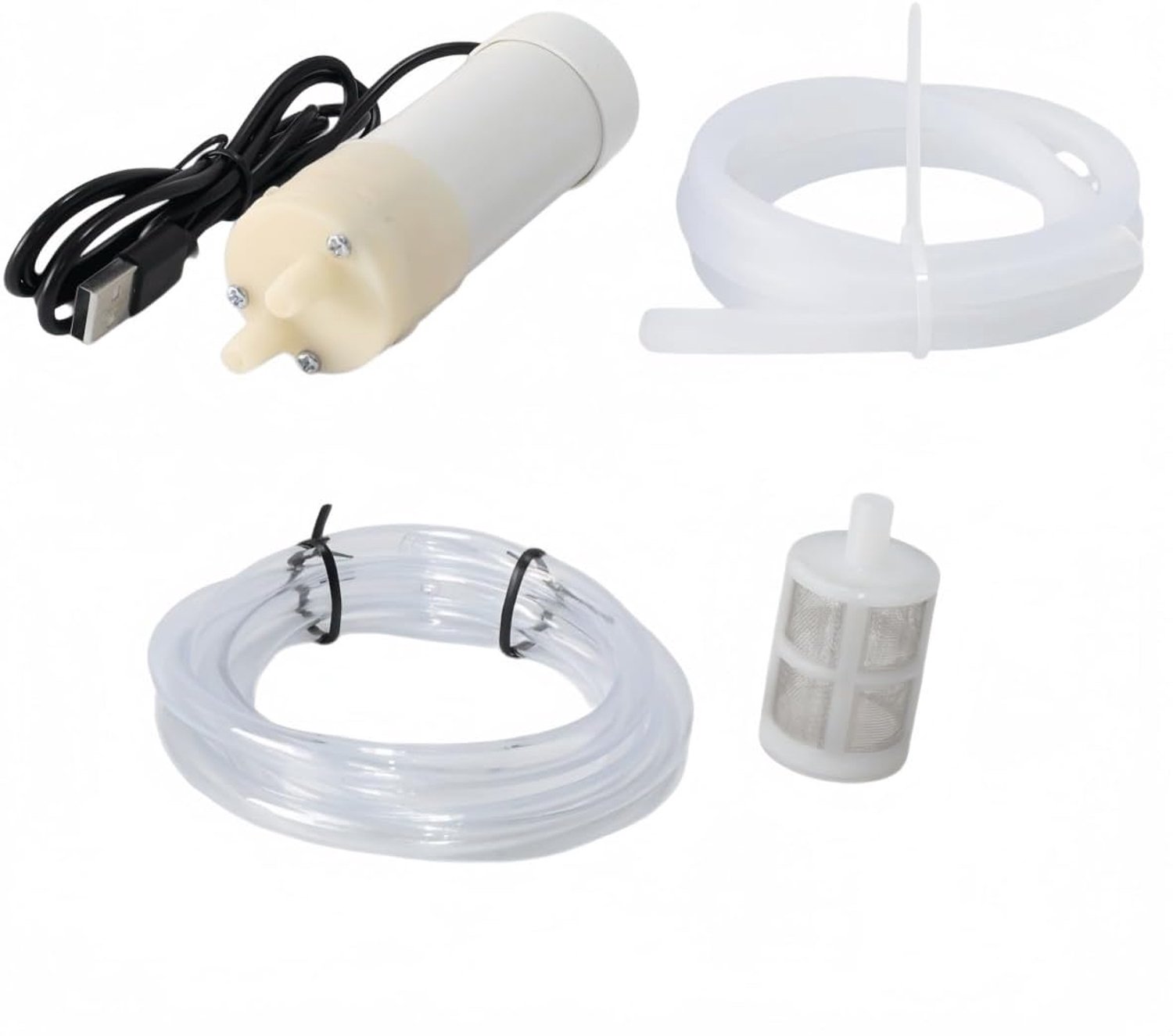 Waterpomp 10 cm - roestvrijstalen filter - zelfaanzuigend - ideaal voor watervoorziening - ServiceTopper