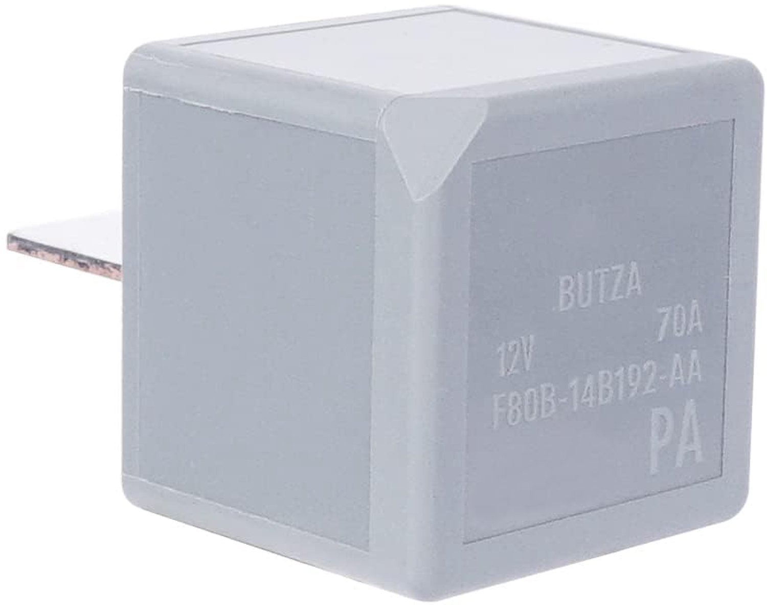 Automotive relais 12VDC 70A - 4Pins - SPNO-contactconfiguratie - Vervangbaar voor V23136-J4-X89, ServiceTopper - ServiceTopper