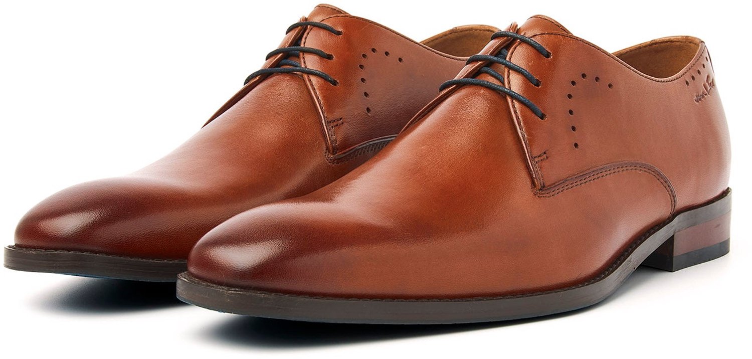 VANLIER - Heren Schoenen - Bruin - Maat 44