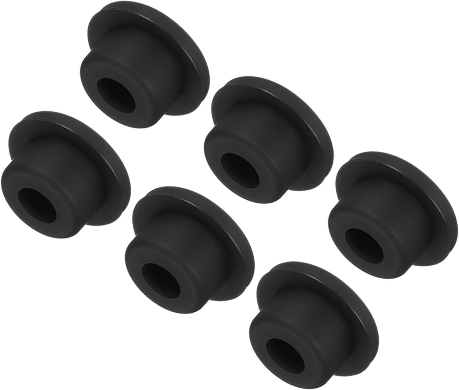 Siliconen stoppen 19 mm - T-vorm - hoge temperatuur - geschikt voor poedercoating, 6 stuks - Vemera