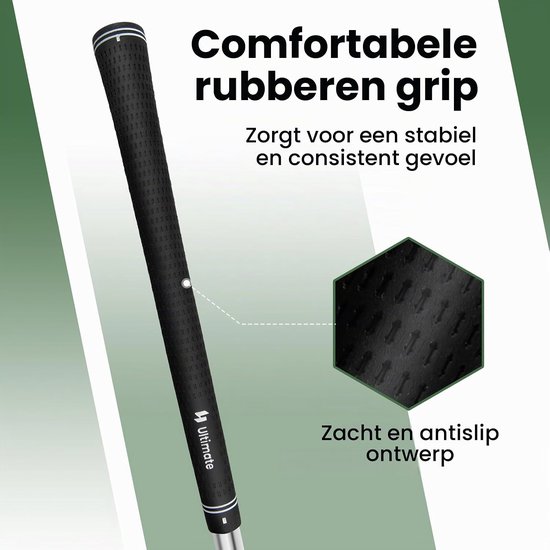 COSTWAY Golf Chipper, 89 cm golfclub met roestvrijstalen kop & antislip handgreep voor rechtshandigen, Pitching Wedge 36 graden voor dames heren van Costway — afbeelding 4