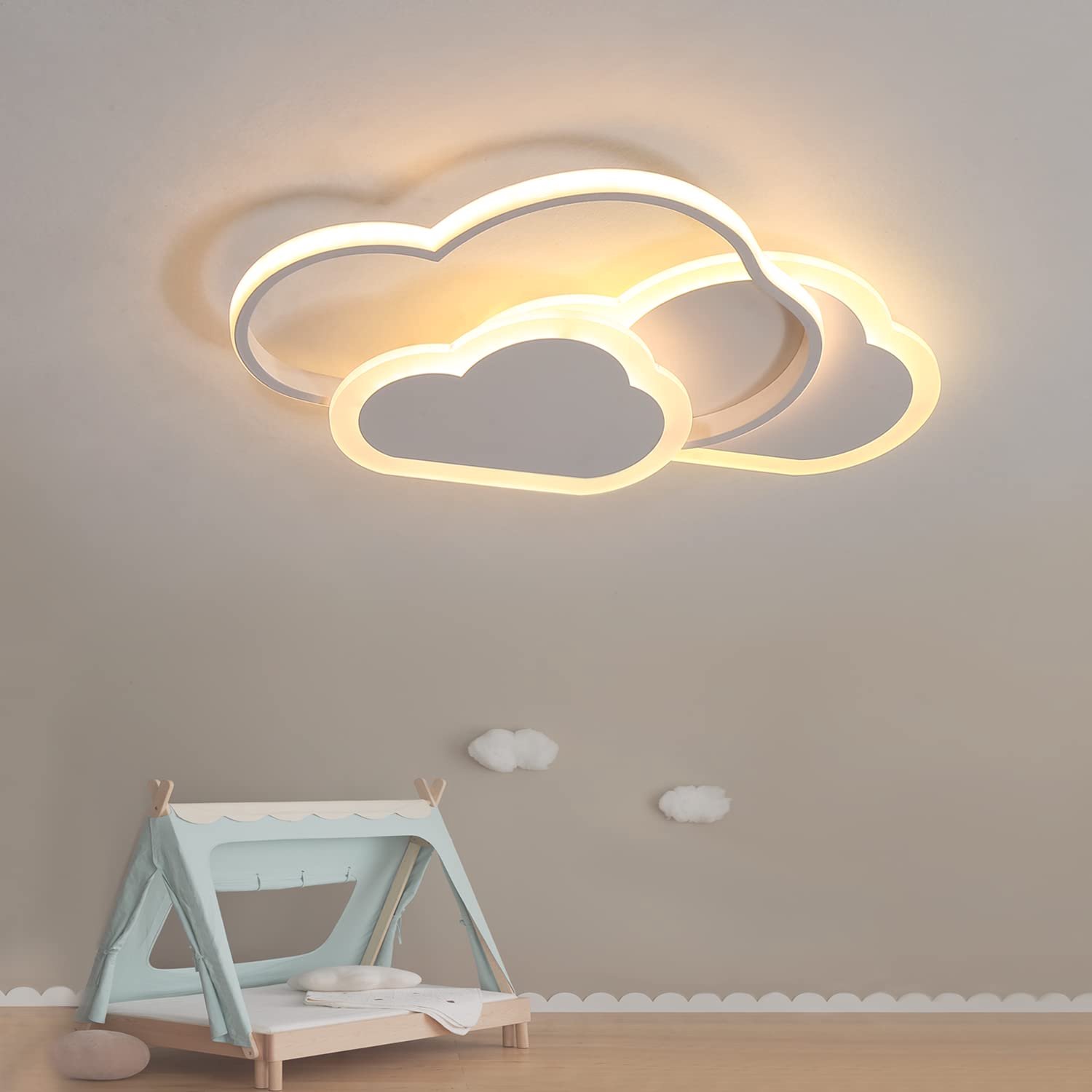 LED Plafondlamp met Wolkenontwerp voor Kinderen