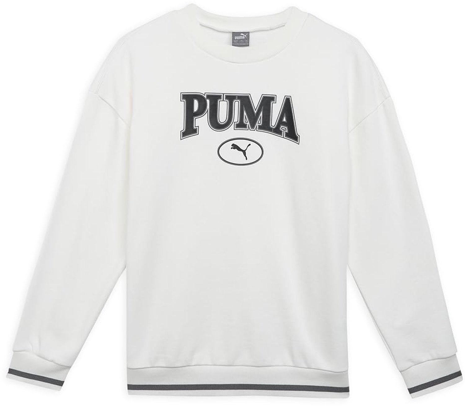 Sweatshirt voor meisjes - Regular fit - Warm wit