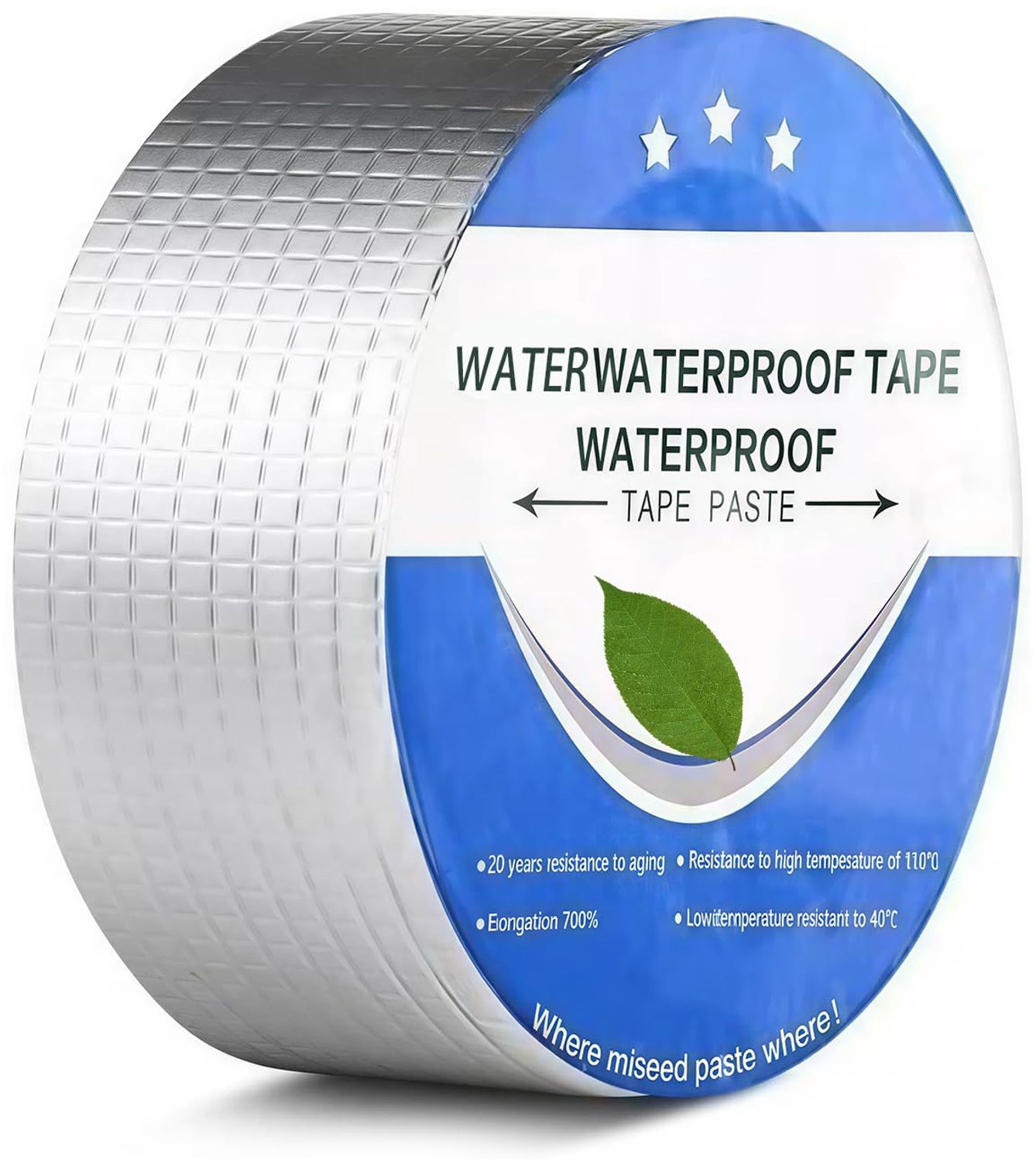 Waterdichte Butylrubber Lijm, 5 cm x 5 m