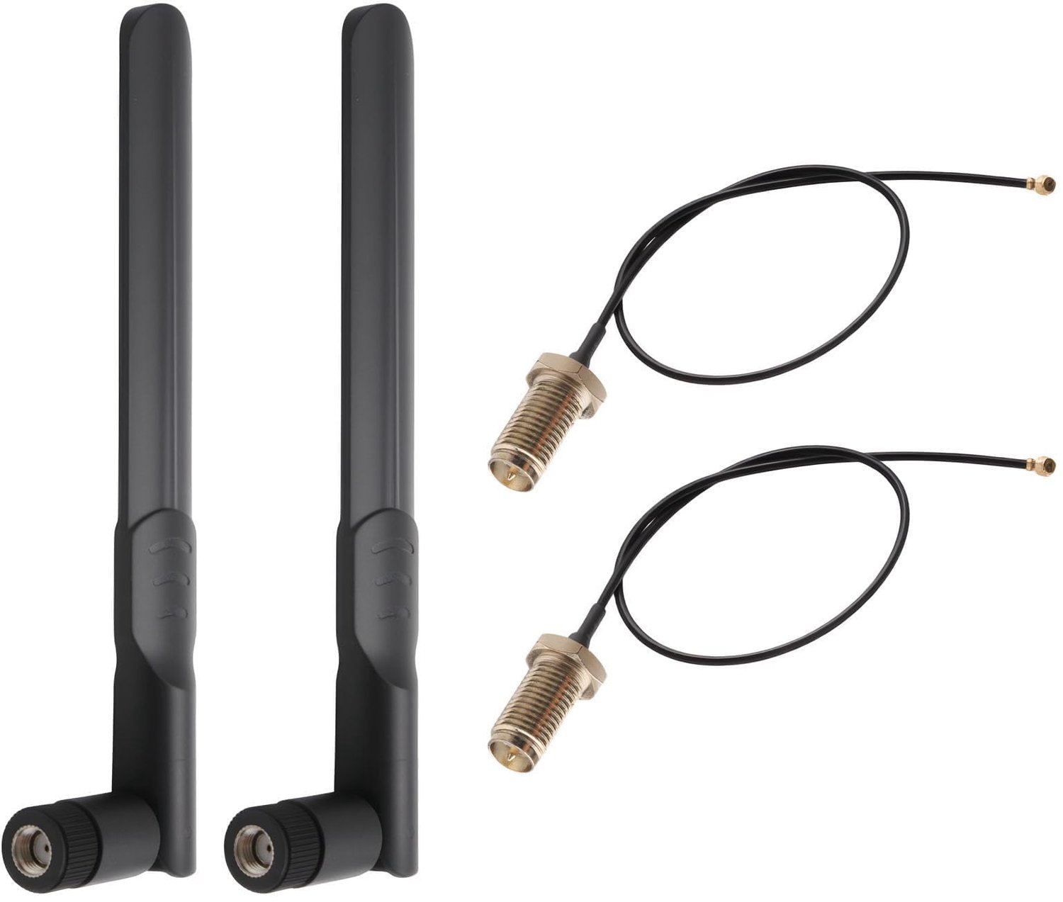 Dual Band WiFi Antenne 8dBi met Pigtail Kabels voor Verbeterde Signaalontvangst