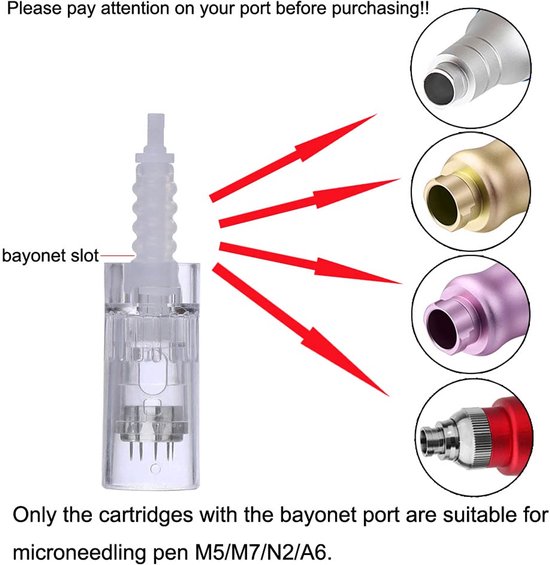 10 Stuks Micro Needling Cartridges 12PIN voor Pen — afbeelding 4