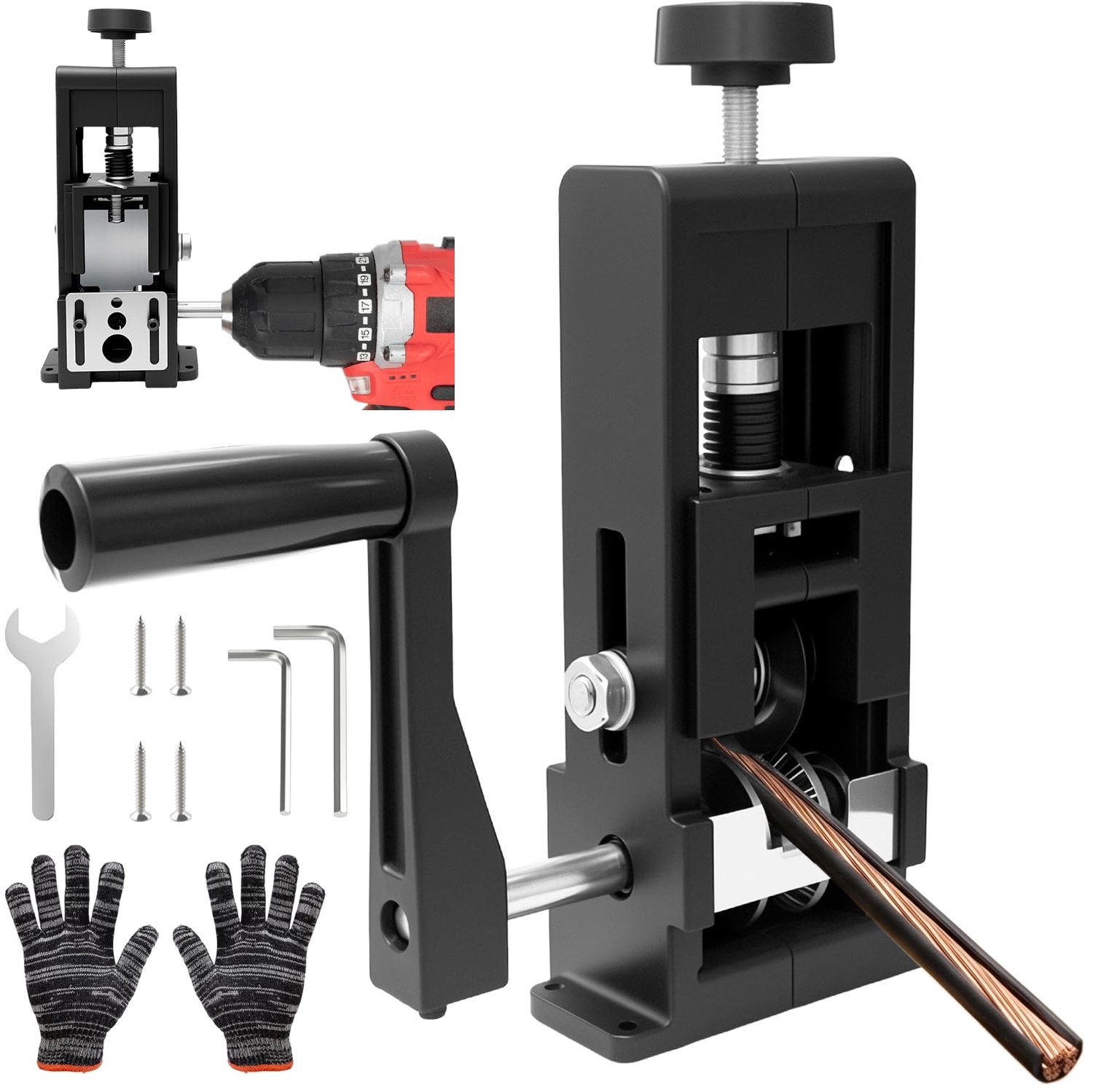 Handmatige Kabelstripmachine voor 1-25 mm Kabels, Efficiënt Stripgereedschap