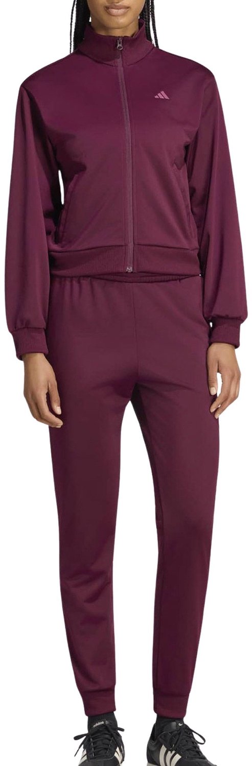 Adidas Feelcozy Trainingspak Dames Bordeauxrood