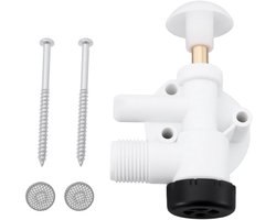 Waterklep - Geschikt voor Dometic/Sealand - Onderdeelnummer 385314349 - Lekpreventie - Eenvoudige installatie - Betrouwbare waterstroom - Toiletklep