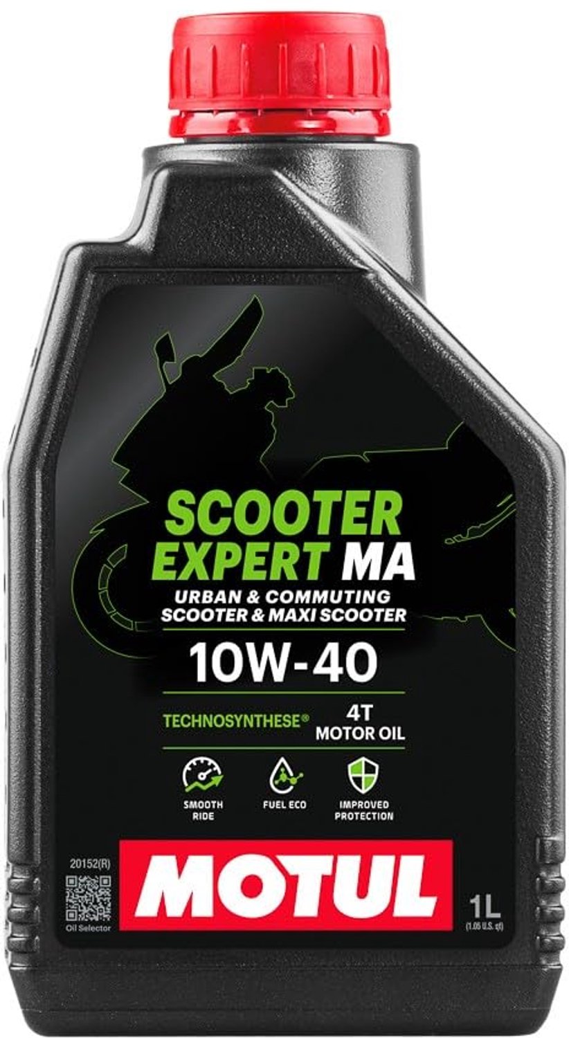 Scooter Expert Motorolie 4T 10W40 1L - Technosynthese voor Krachtige Scooters