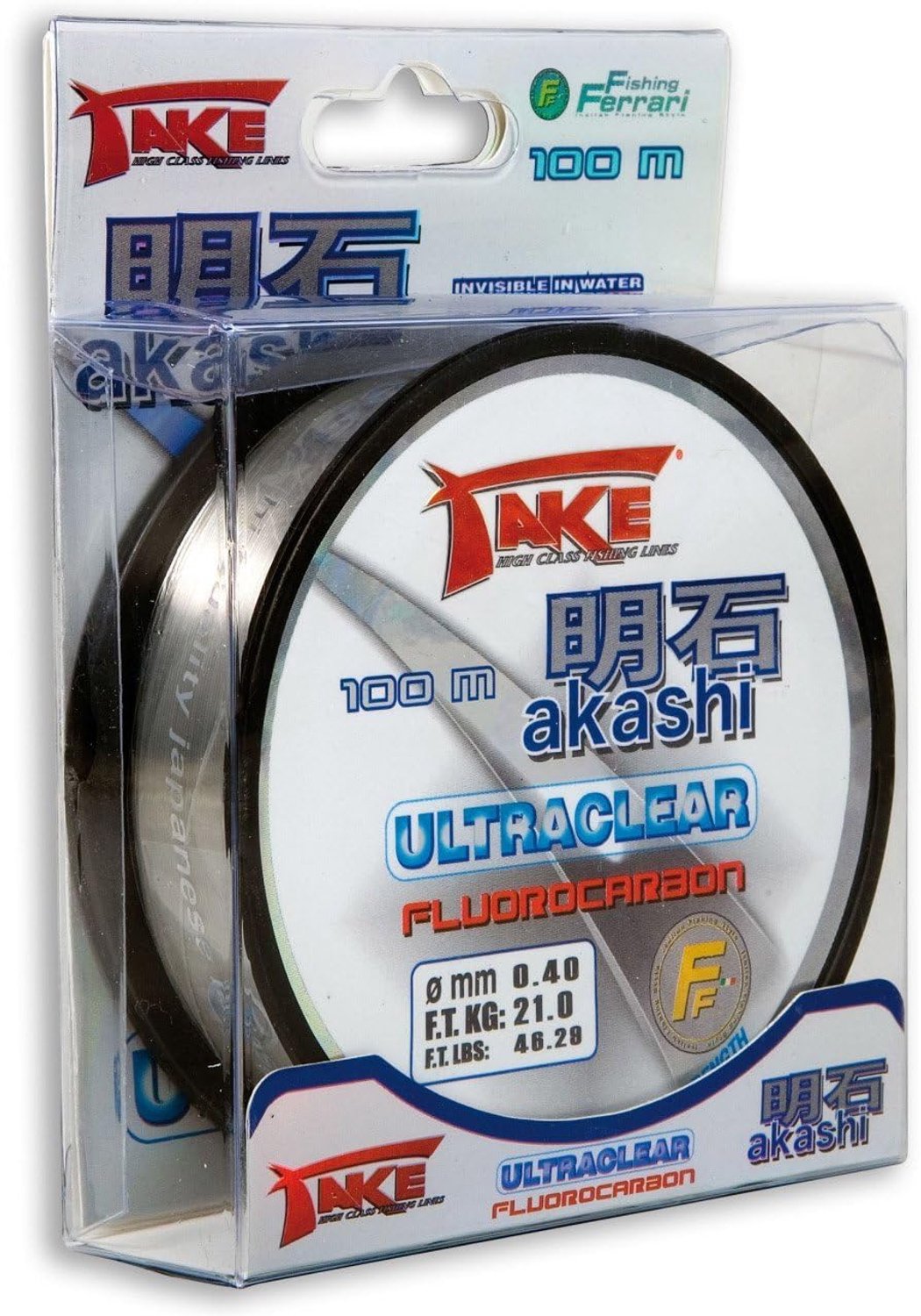 Fluorocarbon Visslijn 100m 0.6mm Voor Ongemerkt Vissen