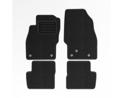 Mats4all | Naaldvilt automatten passend voor Opel Corsa D 2006-2014 | Antislip | Met versterking | 4-delig | Automatten | Mattenset