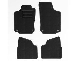 Mats4all | Naaldvilt automatten passend voor Opel Corsa C 2004-2006 | Antislip | Met versterking | 4-delig | Automatten | Mattenset