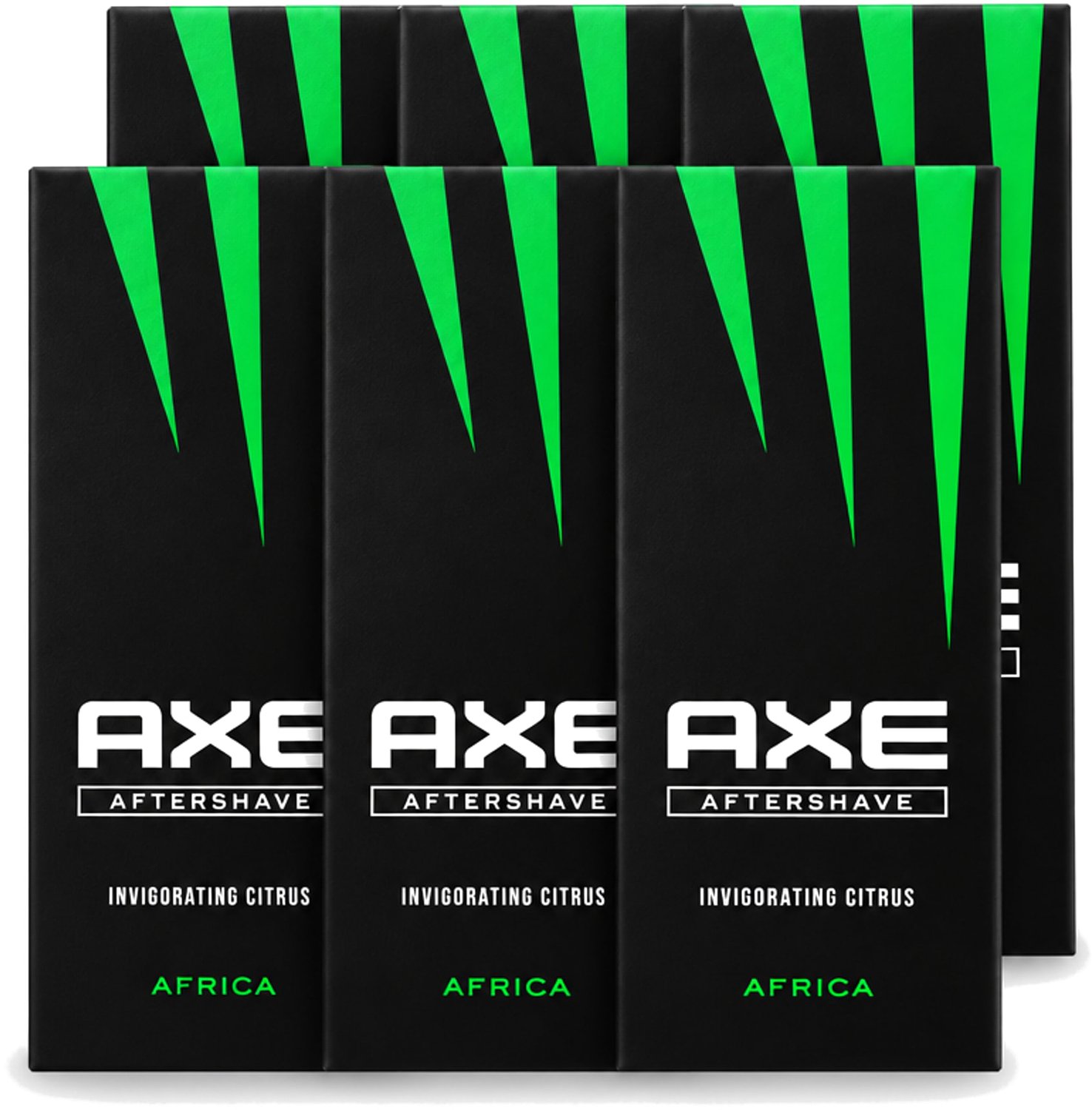 6 x Axe – Aftershave – Africa – 100 ml - Voordeelverpakking - 6 stuks