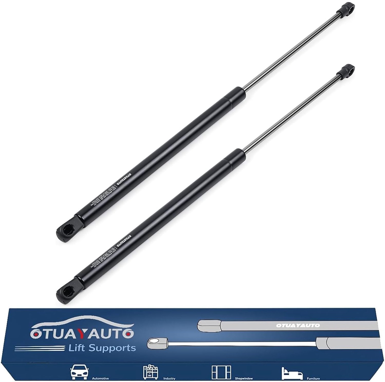 Gasveer voor achterklep VW Polo 9N - 500 mm lengte
