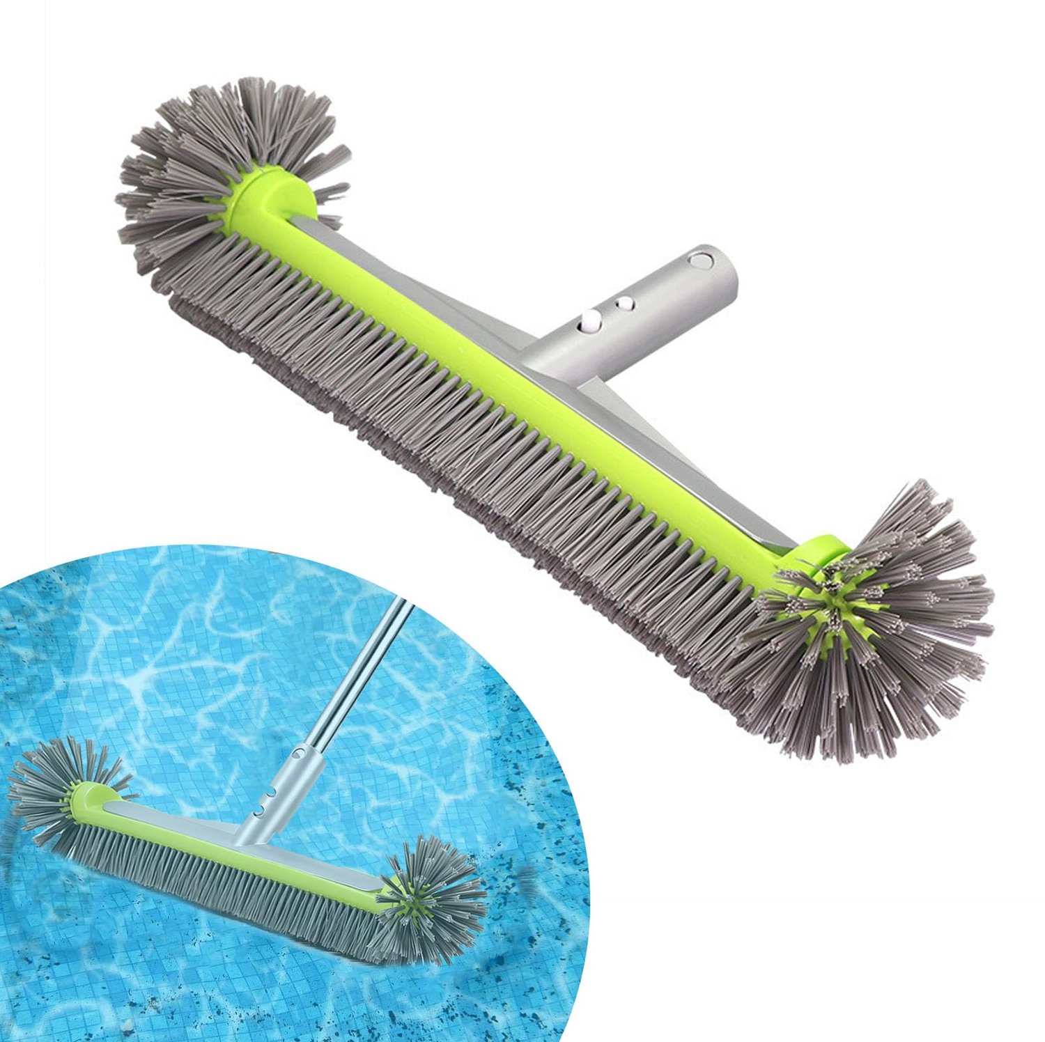 45cm Poolborstel met Curved Hoofd voor Efficiënte Reinigen