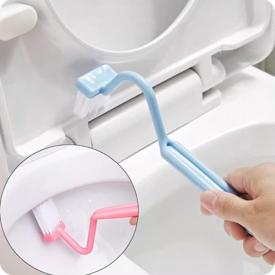 Efficiënte Tegelborstel voor het Schoonmaken van Kieren, Toiletruimtes en Hoeken in Badkamer, Douche en Keuken — afbeelding 4