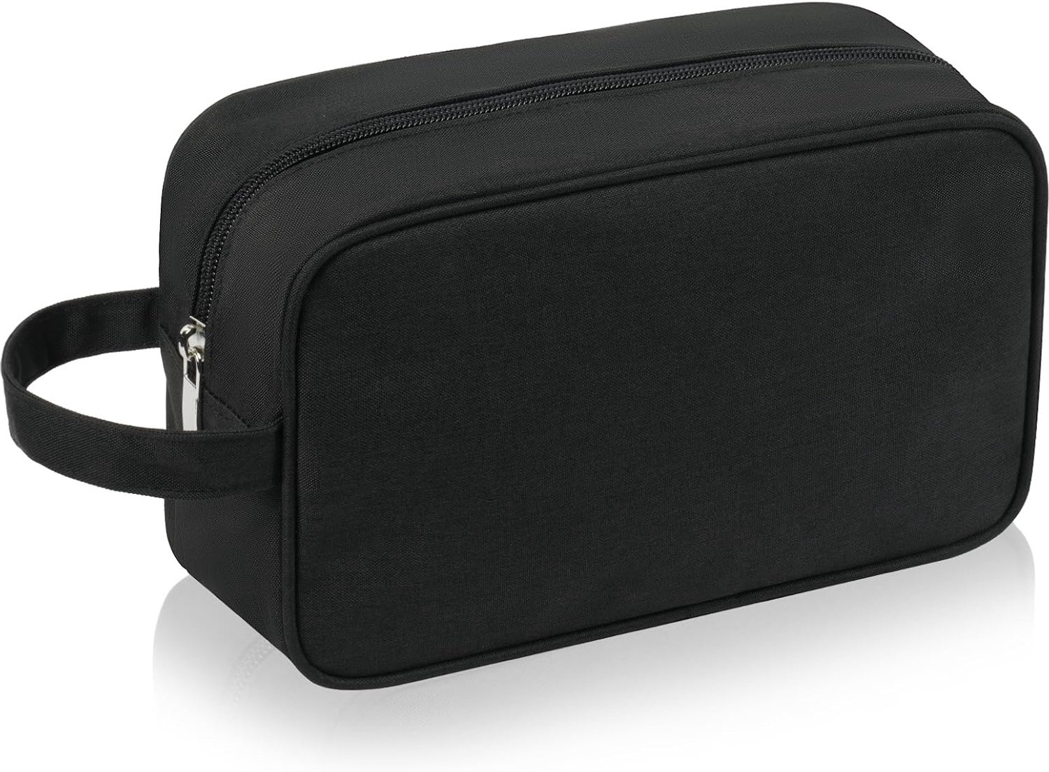 SnelShoppen - Toiletry Bag voor Mannen, Grote Waterdichte Reistoilettas, Multifunctionele Organizer, Moderne Zwart Shaving Bag voor Op Reis, Airplane,
