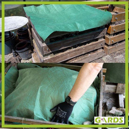 Gards NEU Kompostvlies - Compostbeschermvlies - Compostvlies, afdekking, scheurvast - geurverminderend - ShopVlot — afbeelding 3