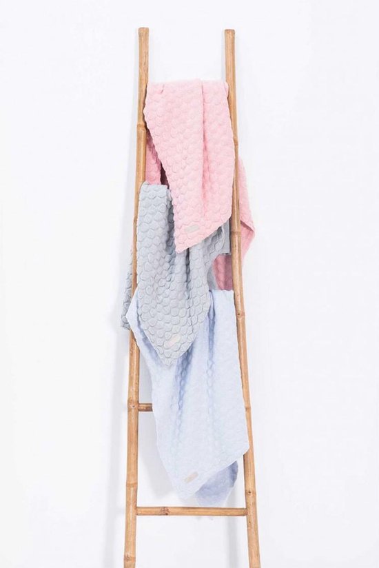 Jollein Fancy knit Deken 75x100cm blush pink
