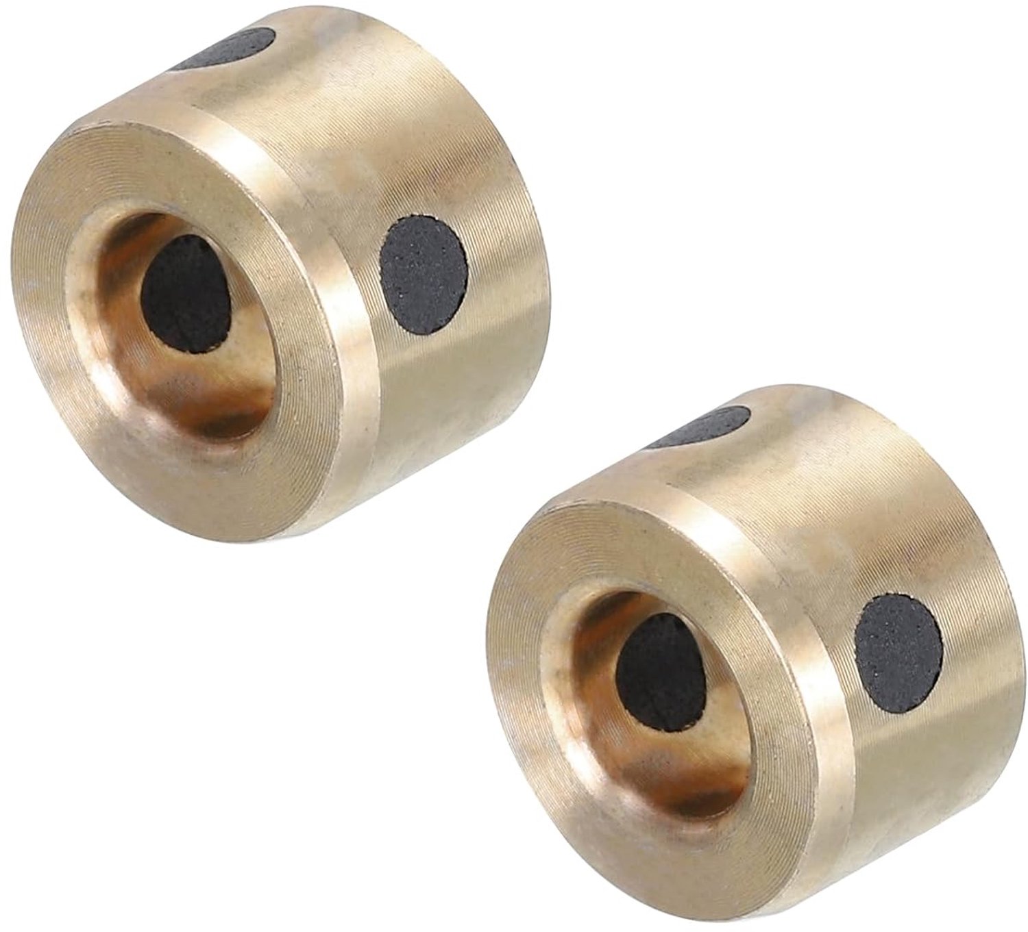 Bussen 6 mm - messing met grafiet - zonder olie - vermindert wrijving - m-winkel
