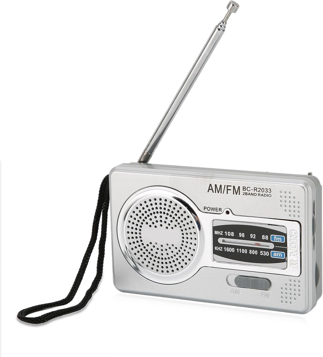 AM FM Transistor Radio - Draagbare Pocketradio - Met hoofdtelefoonaansluiting - Ideaal voor thuis en reizen - m-winkel