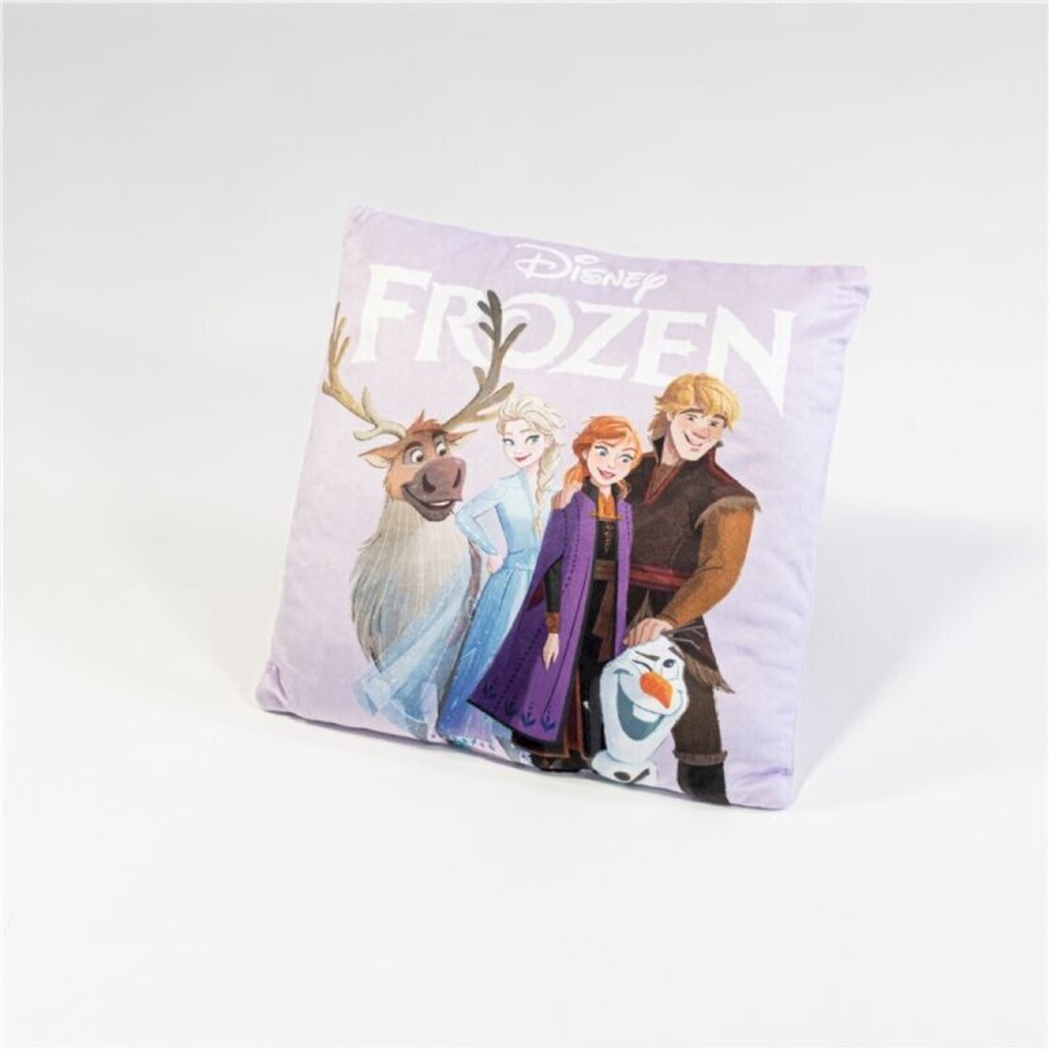 Disney Frozen Sierkussen - 35 x 35 cm - Velboa Paars