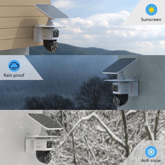 Regenbescherming voor eufy Security eufyCam S4 — afbeelding 2
