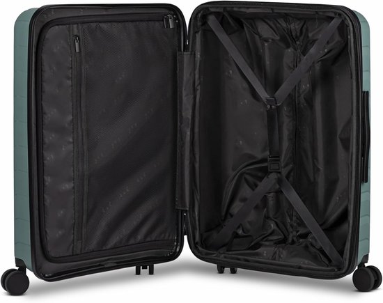 Kofferset, 48 x 29 x 75 cm, uitbreidbaar, met TSA-slot — afbeelding 3
