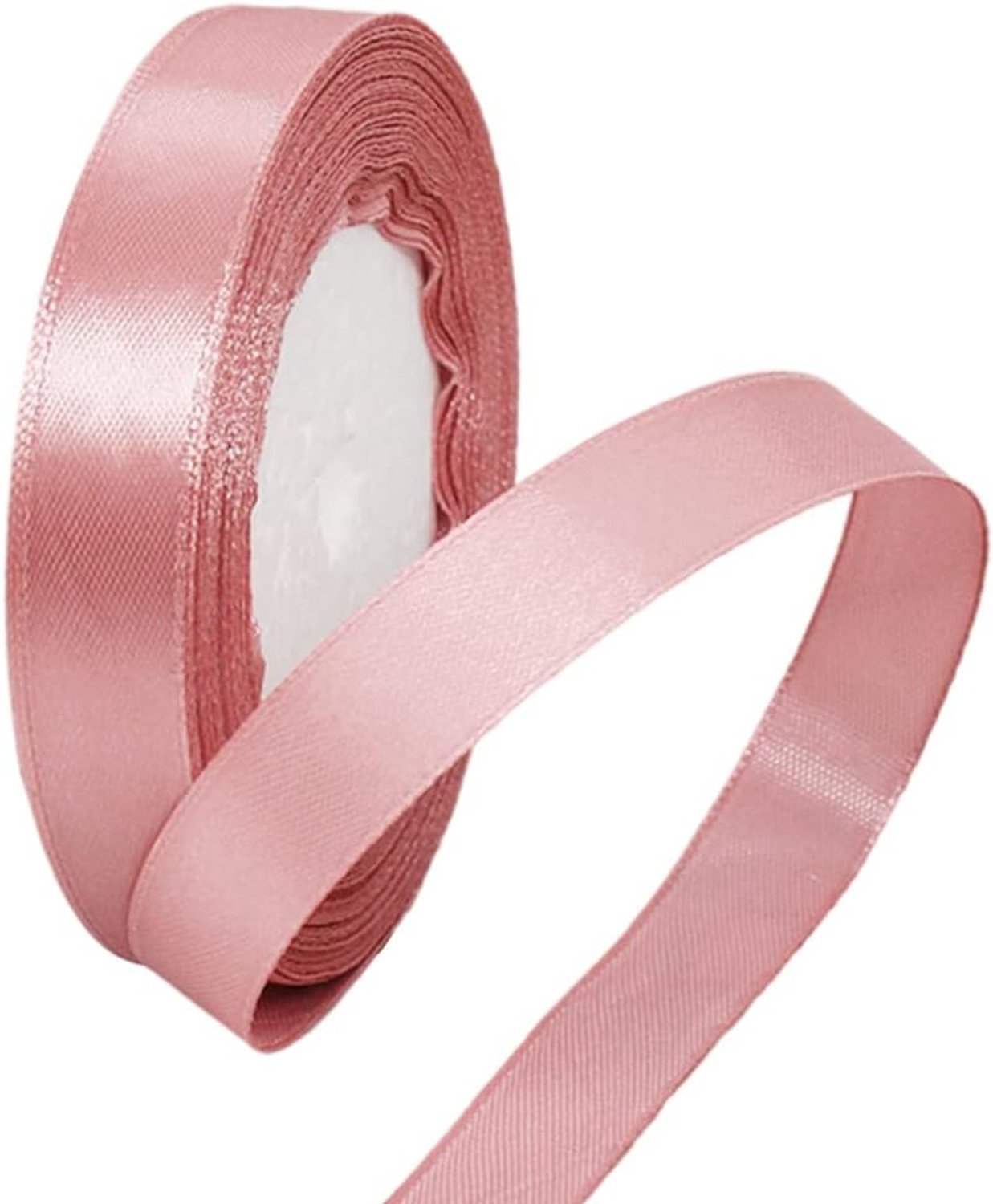 Lint 22 meter, 15 mm breed, roze