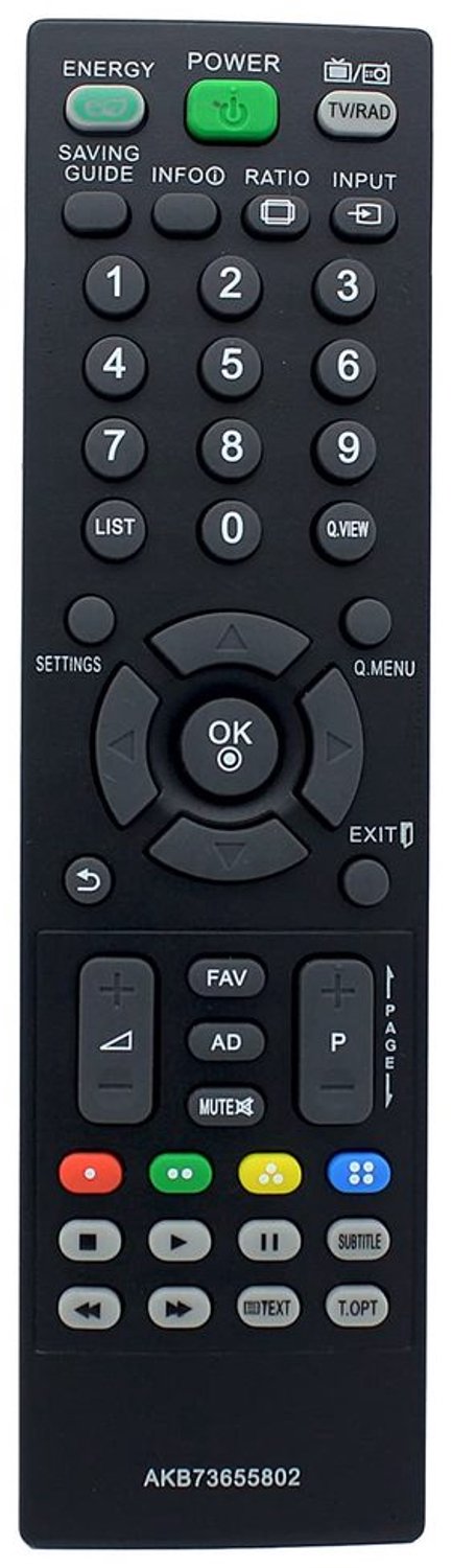 Vervangende Afstandsbediening voor LG Televisies