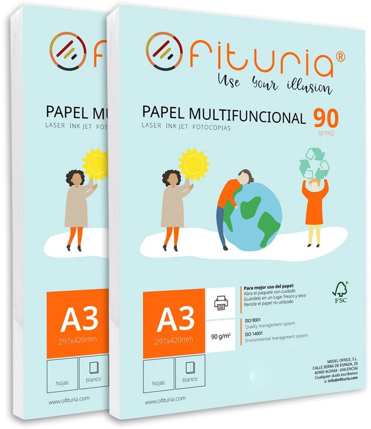A3 Papier - Multifunctioneel - 500 Vellen - 90 g