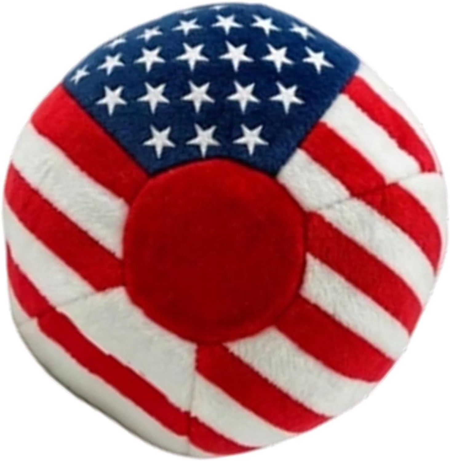 Footbag Ademende Zandzak Met Sterren-En-Strepenpatroon