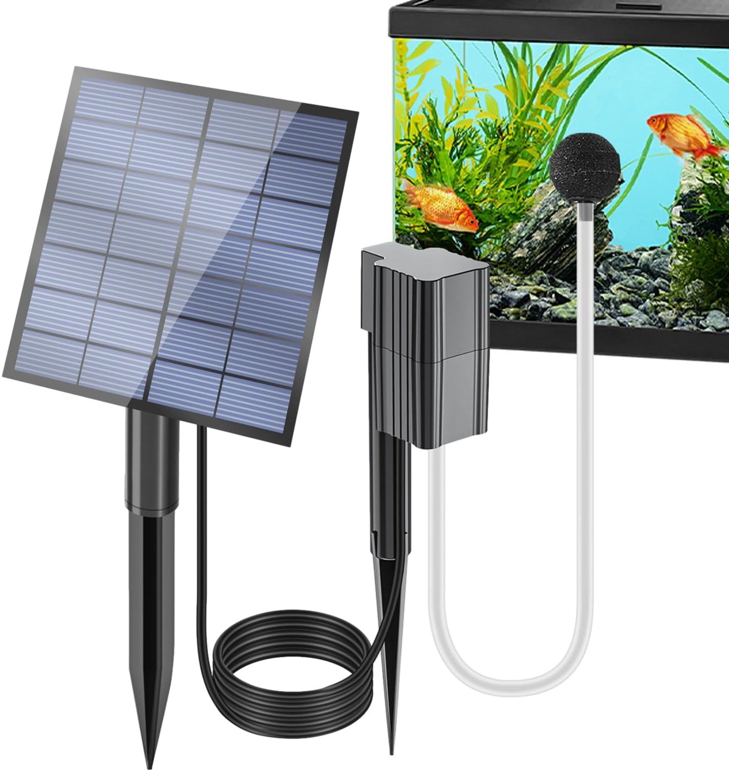 Beluchter voor Zonne-energie Aangedreven Set