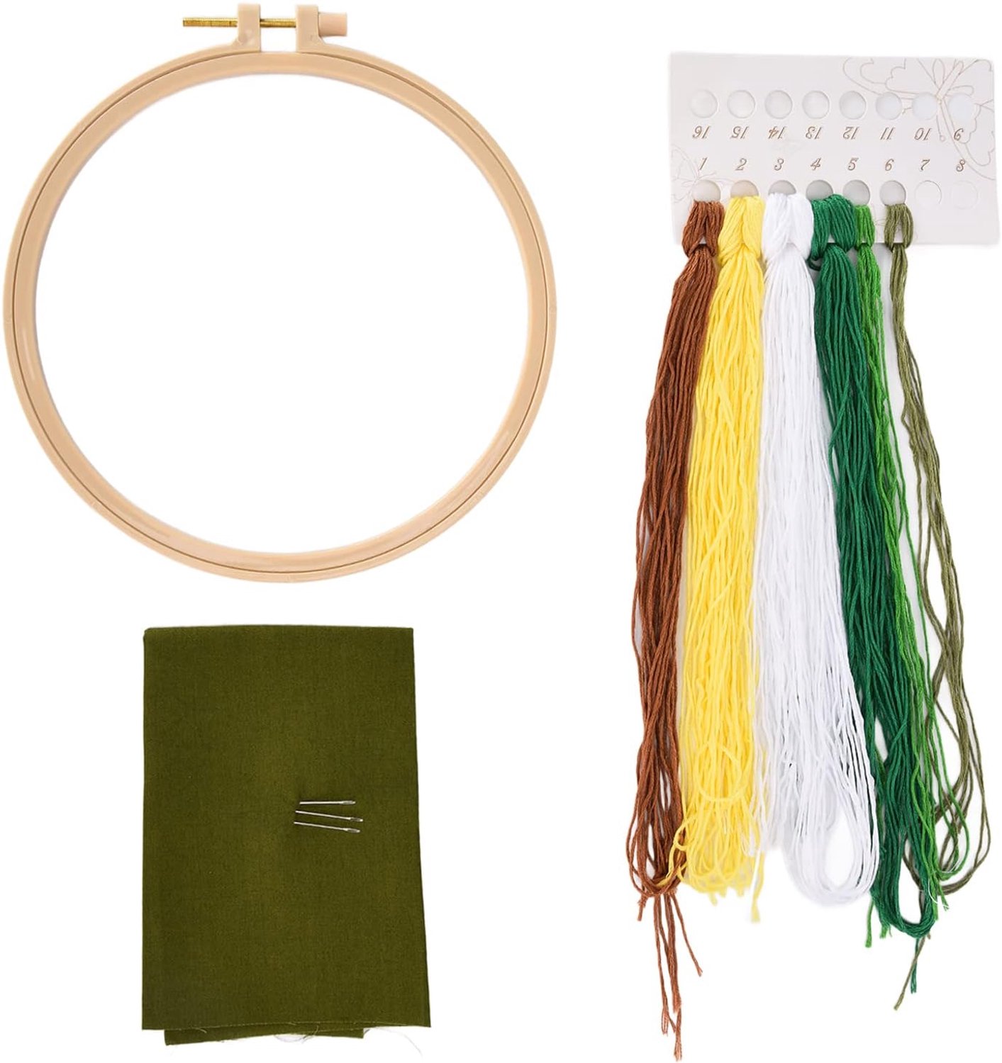 Borduurwerk Prachtige gekleurde patronen Borduurpakketten Familievrienden Cadeau Geborduurde doek (fragrant bouquet)
