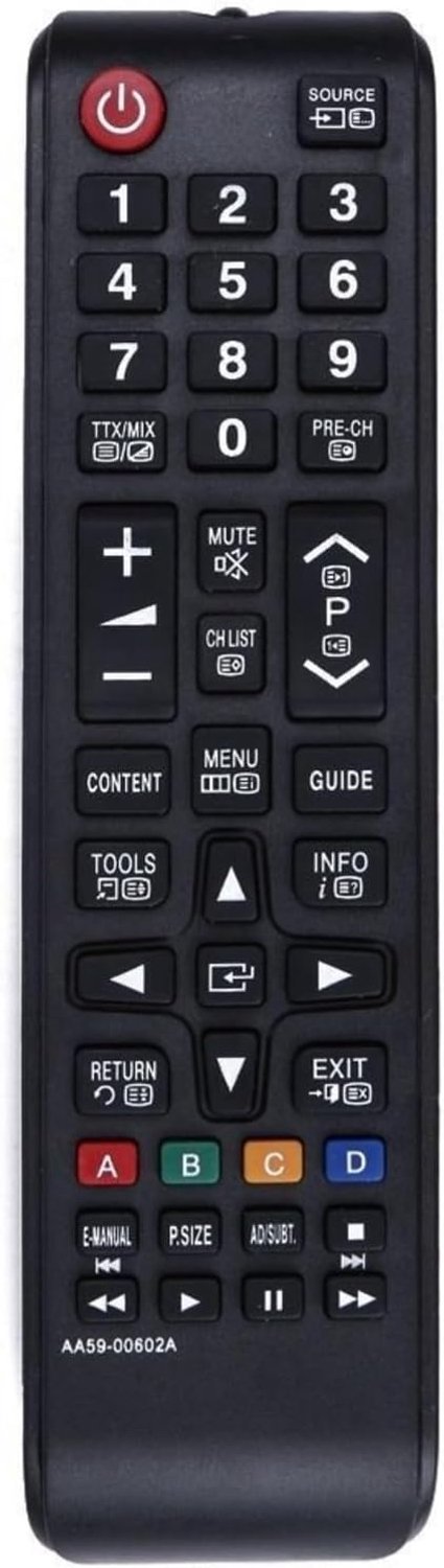 Afstandsbediening, Compatibel met alle tv-merken, Eenvoudig te installeren, duurzaam, Comfortabel in de hand en geschikt voor alle tv-merken