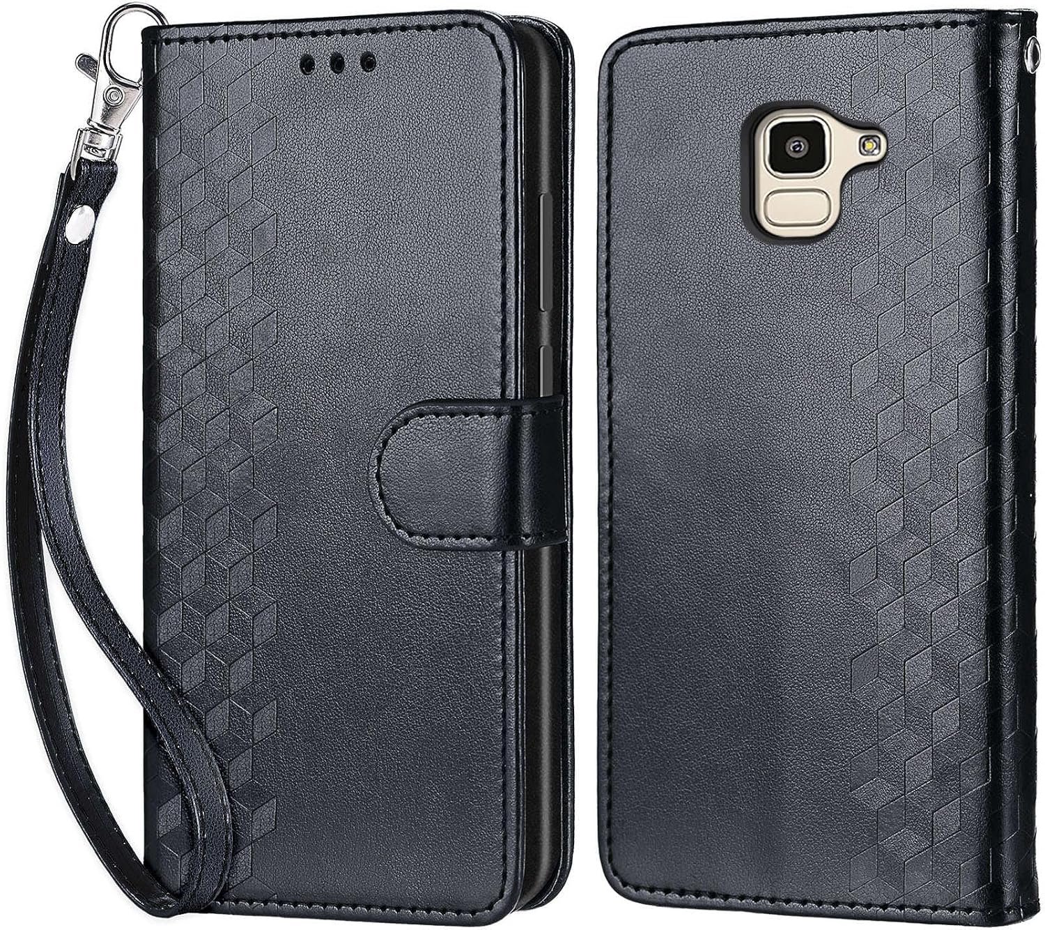 Telefoonhoesje voor Samsung Galaxy J6 2018, zwart