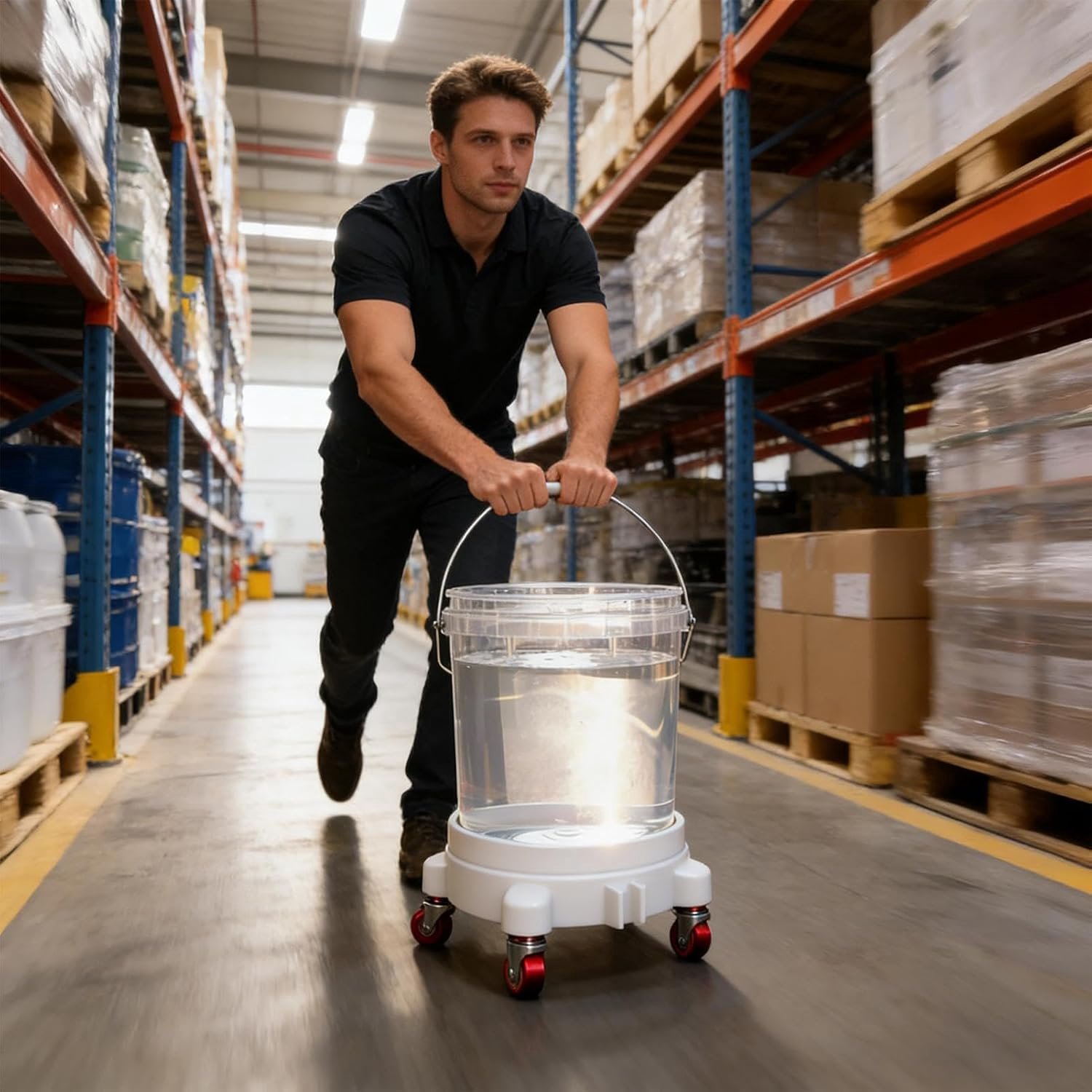 Cart 360-graden draaibare trolley