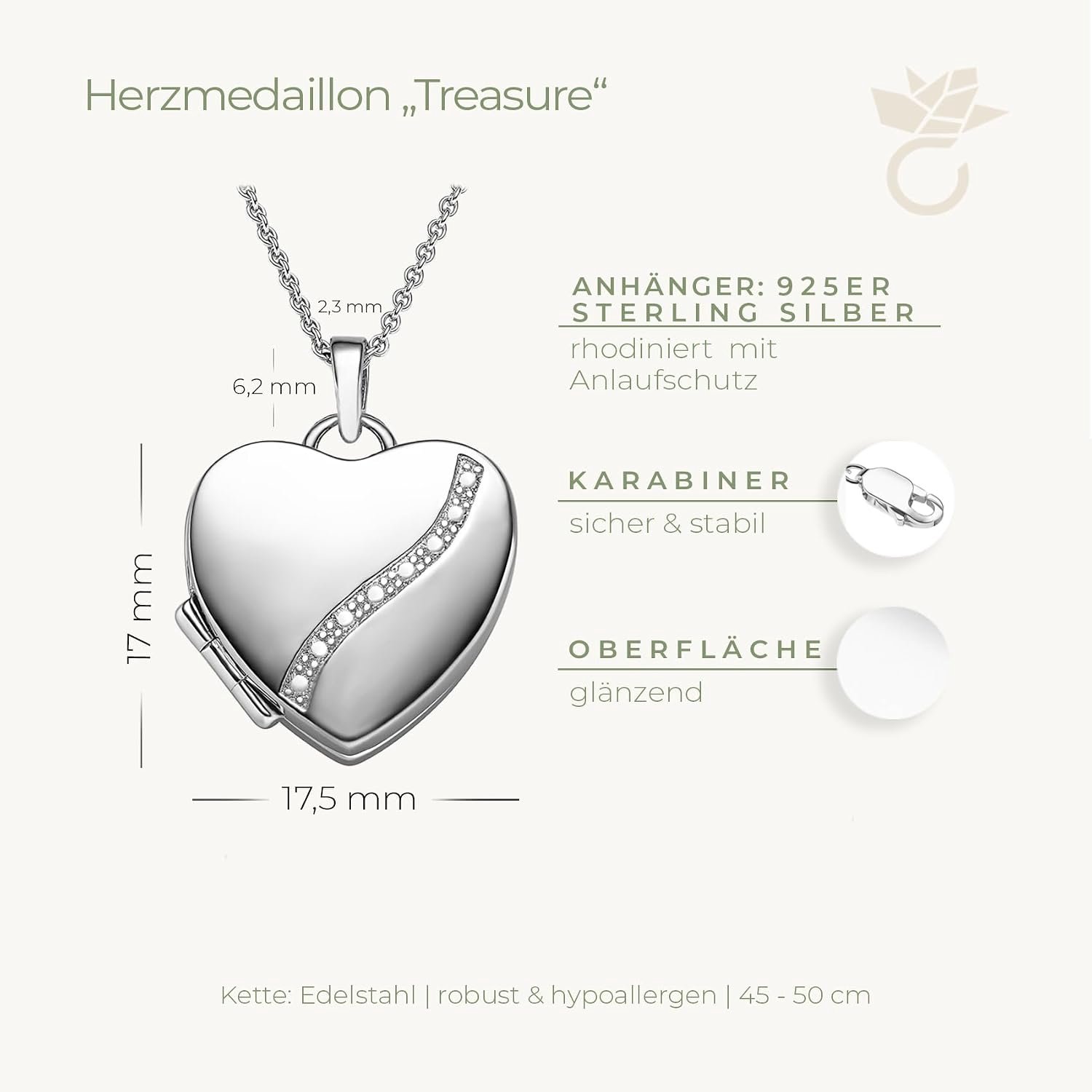 Cadeau voor Moederdag | Dames hart medaillon *Treasure* om te openen van zilver I Foto Upload Service & Gravure I Een herinnering van het hart, Sterling zilver
