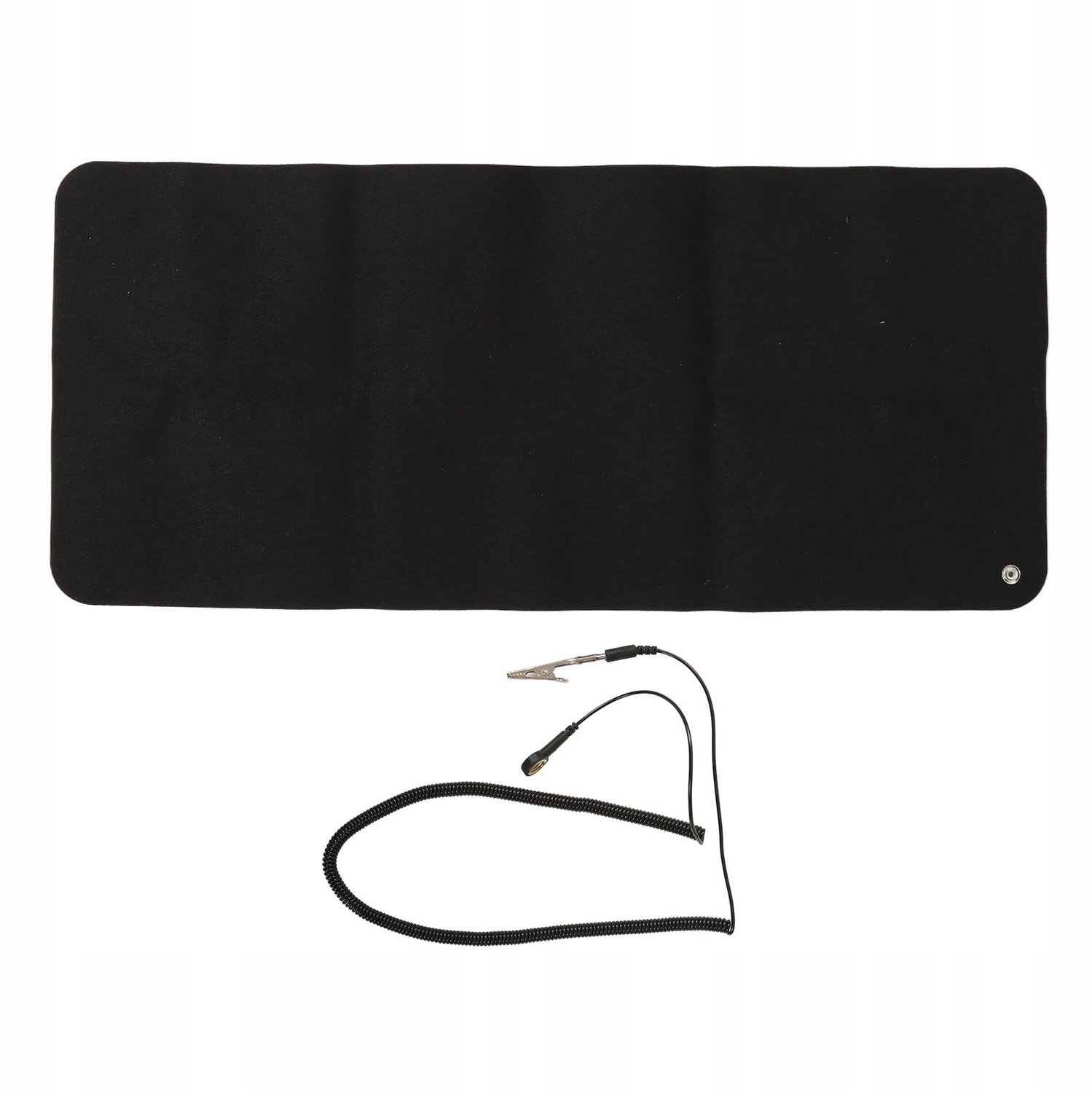 Grote Aardemat 30x68 cm Zwart PU Leer - Stressvermindering & Energie