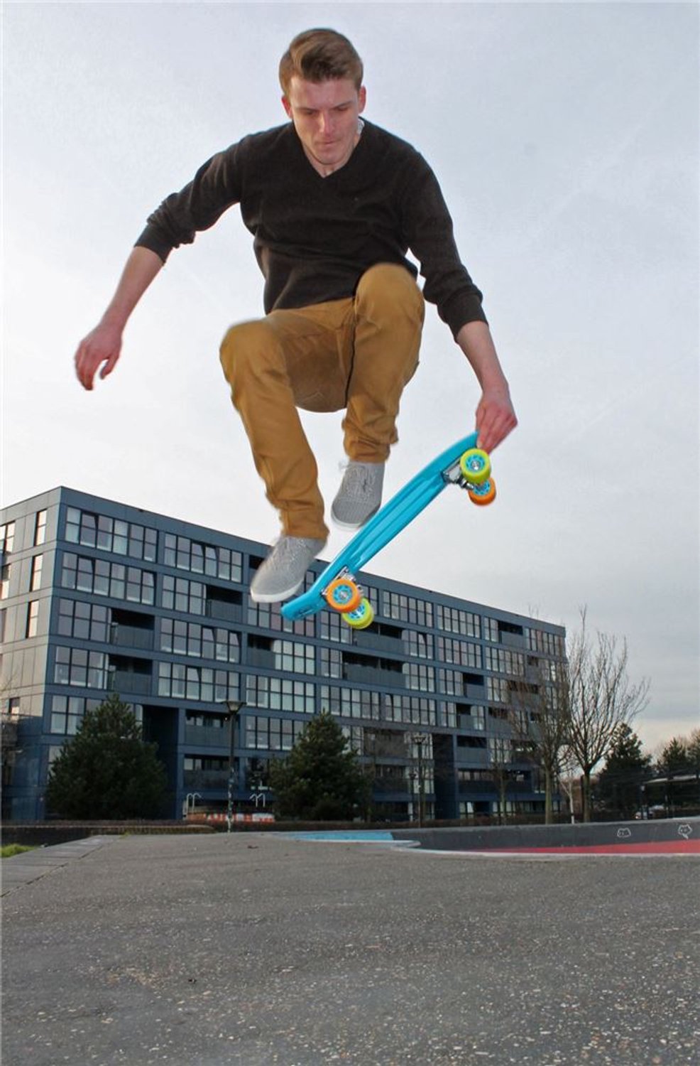 Axer Sport California Skateboard ABEC-7 100kg Rood
