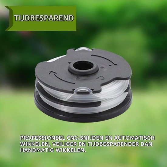 Trimmerdraad Accessoires voor Parkside PRTA 20-Li A1/B2/C3 - 6 Stuks van 27FT/8.3M voor Tuinonderhoud en Snijwerk — afbeelding 5