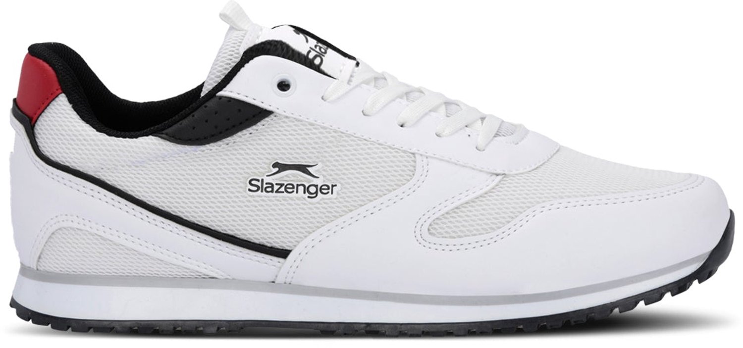 Slazenger Ironics Heren Sneakers - Wit / Zwart