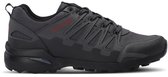 Slazenger Activista Heren Wandelschoenen - Donkergrijs / Rood